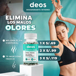 DEOS -ELIMINA EL MAL OLOR EN POCOS SEGUNDOS